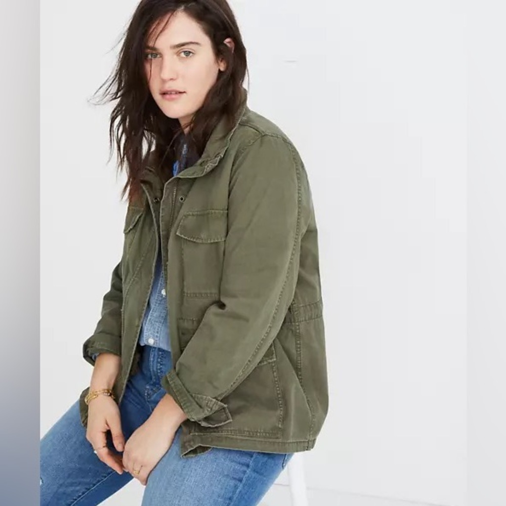 Women’s Surplus Army Green Jacket